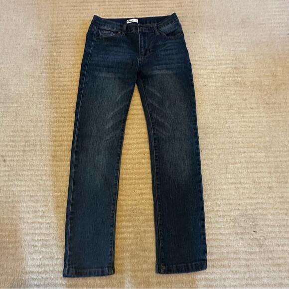 Classic Boys size 8 Straight Leg Jeans in Dark Blue - Picture 4 of 10